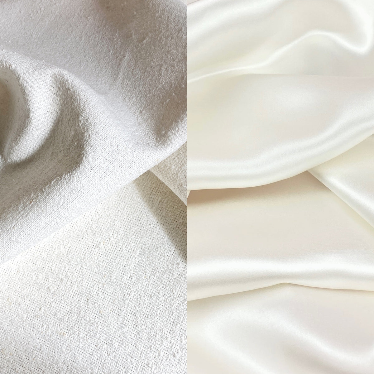 Pure Mulberry Silk vs. Pure Mulberry Silk Noil What's the Difference