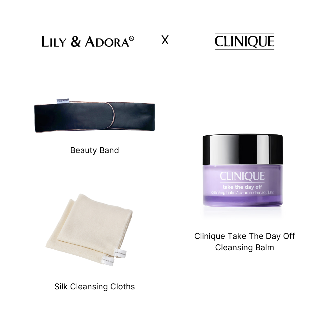 Clinique Take The Day Off™ Cleansing Balm + Beauty Band + Silk Cleansing Cloth