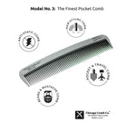 MEN'S COMB Chicago Comb Model No. 3